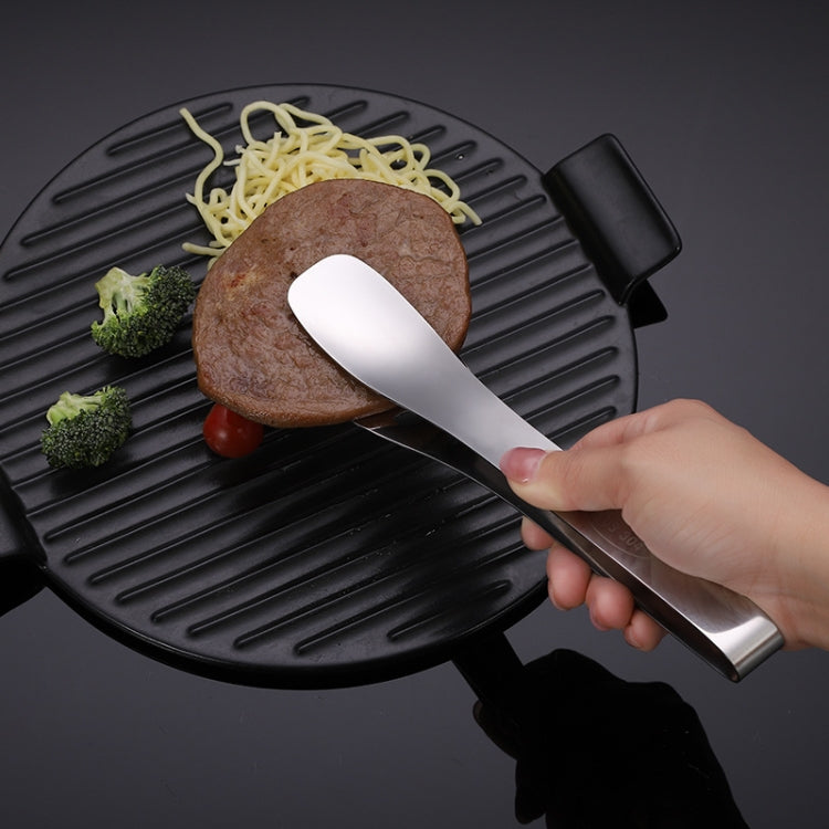 Stainless Steel Food Clip Anti-scalding Bread Steak Barbecue Clip Baking Tool by bashfashion