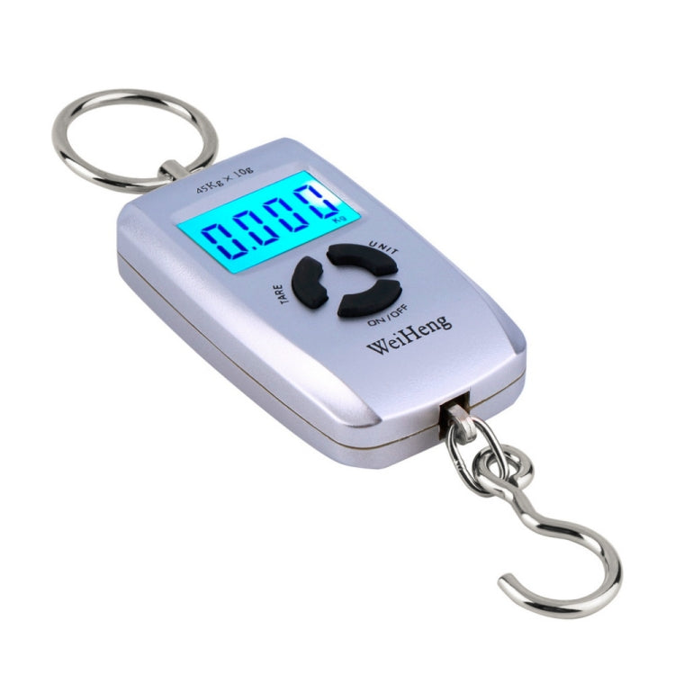 45kg x 10g High Precision LCD Portable Digital Backlight Electronic Portable Scale Random Color Delivery by bashfashion