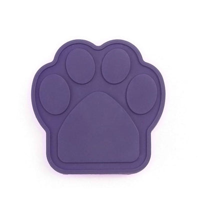 Pet Silicone Fixed Suction Cup Bowl Slow Eating Divert Attention Bath Products(Purple) by bashfashion