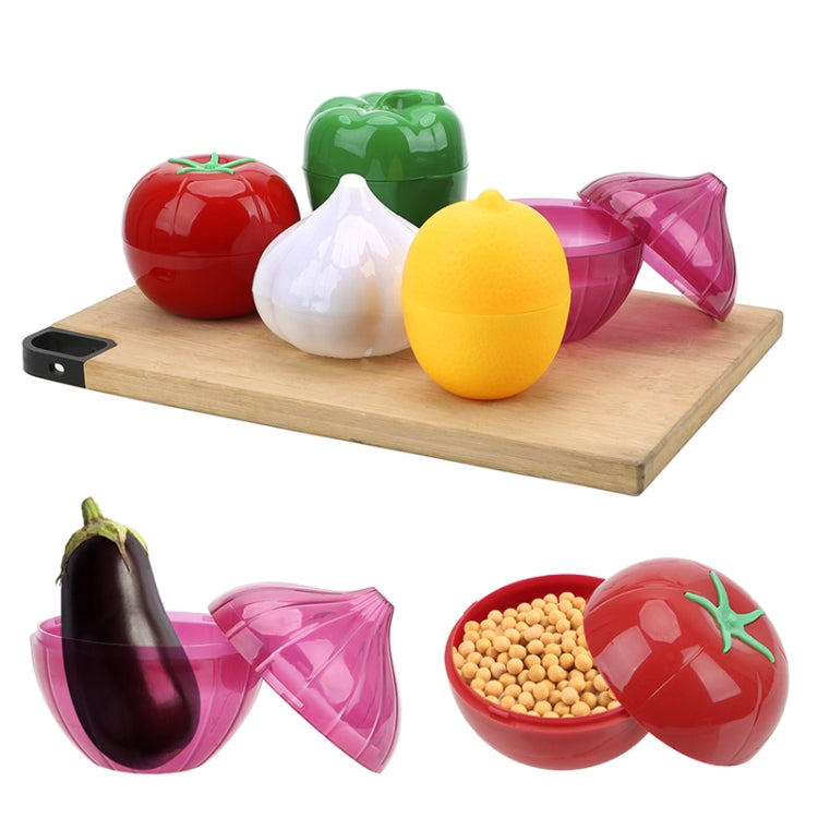 Kitchen Creative Vegetable Storage Containers(Tomato) by bashfashion