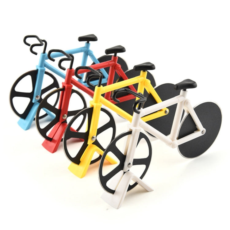 Stainless Steel Bicycle Pizza Cutter Knife Cake Cutter Creative Hob Random Color Delivery by bashfashion