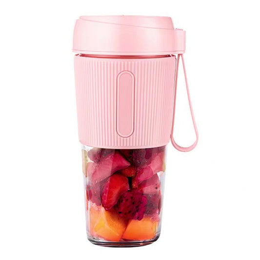Portable Juicer Mini Electric Blender Portable Juicer(Pink) by bashfashion