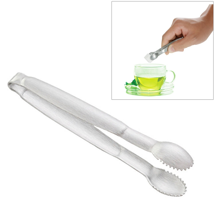 Stainless Steel Coffee Sugar Clip Kitchen Bar Clip(Silver) by bashfashion