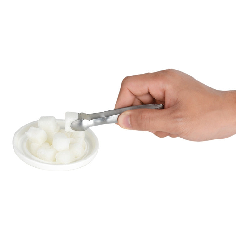 Stainless Steel Coffee Sugar Clip Kitchen Bar Clip(Silver) by bashfashion