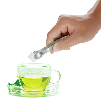 Stainless Steel Coffee Sugar Clip Kitchen Bar Clip(Silver) by bashfashion