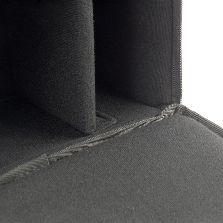 Water-resistant DSLR Padded insert Case Waterproof Zipper Removable Partition Camera Bags(Black) by bashfashion