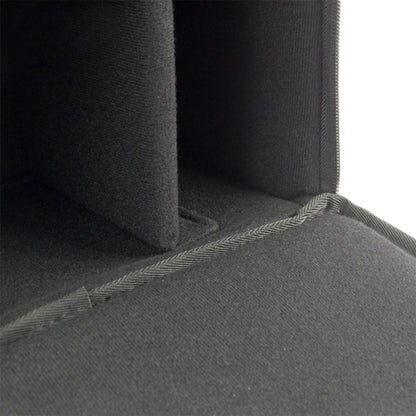 Water-resistant DSLR Padded insert Case Waterproof Zipper Removable Partition Camera Bags(Black) by bashfashion