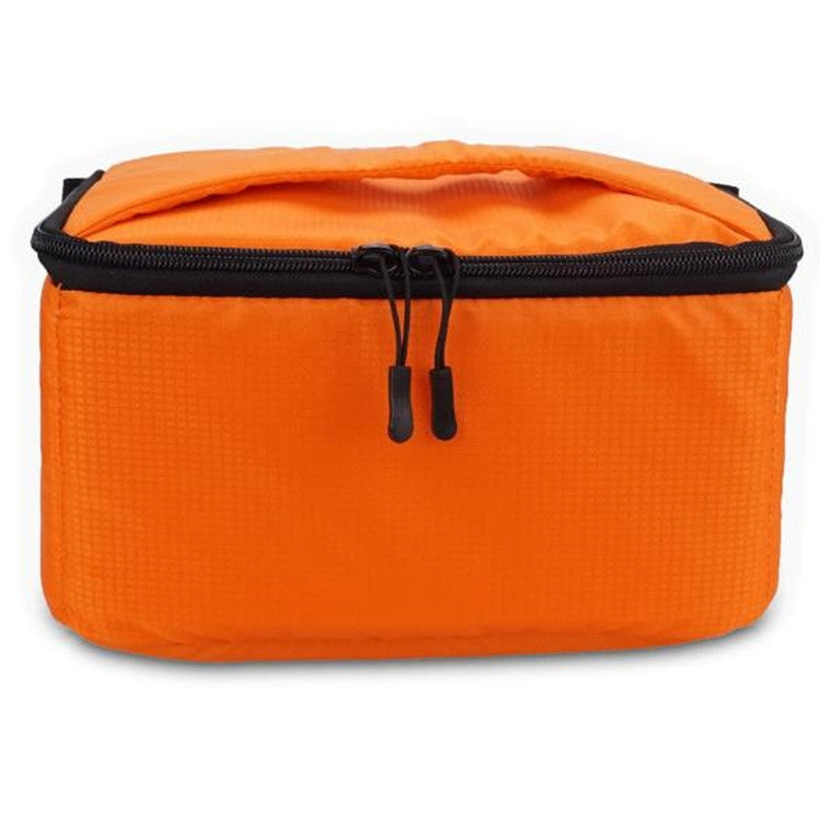Water-resistant DSLR Padded insert Case Waterproof Zipper Removable Partition Camera Bags(Orange) by bashfashion