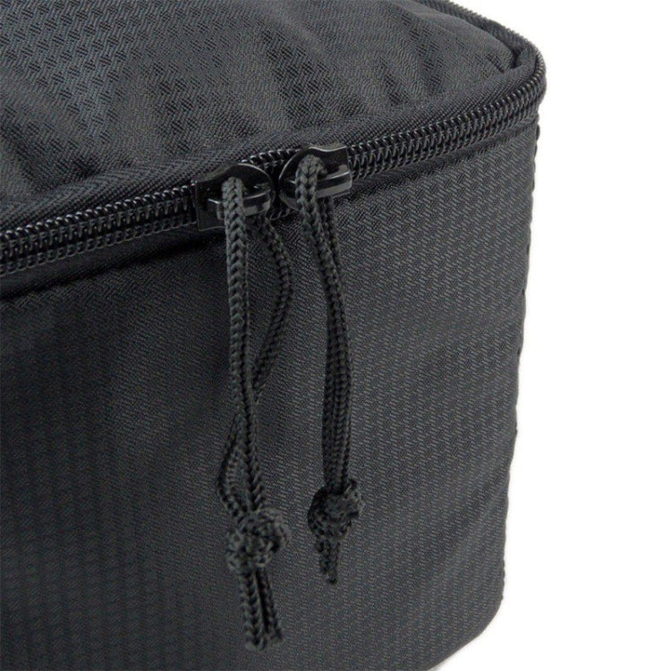 Water-resistant DSLR Padded insert Case Waterproof Zipper Removable Partition Camera Bags(Dark Grey) by bashfashion