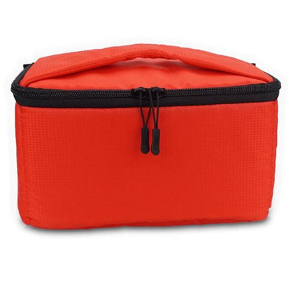 Water-resistant DSLR Padded insert Case Waterproof Zipper Removable Partition Camera Bags(Red) by bashfashion