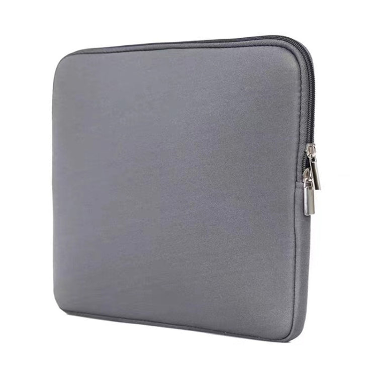 15.6 inch Laptop Solid Color Sleeve Bag (Grey) by bashfashion