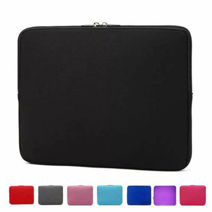 15.6 inch Laptop Solid Color Sleeve Bag (Grey) by bashfashion