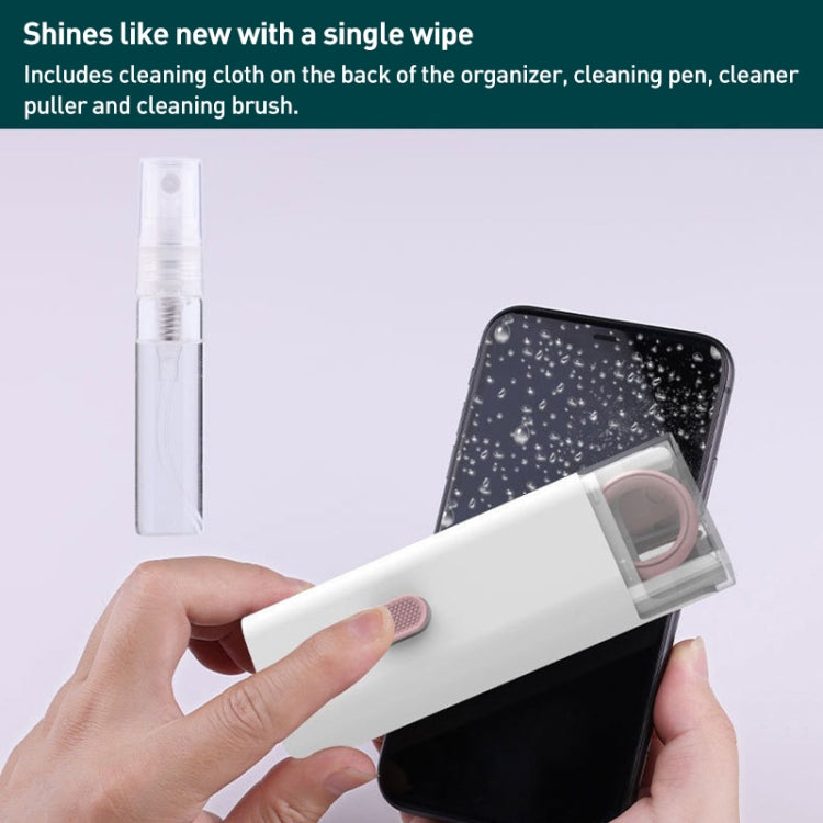 7 in 1 Bluetooth Headphone Computer Keyboard Cleaning Tools Set (Blue) by bashfashion