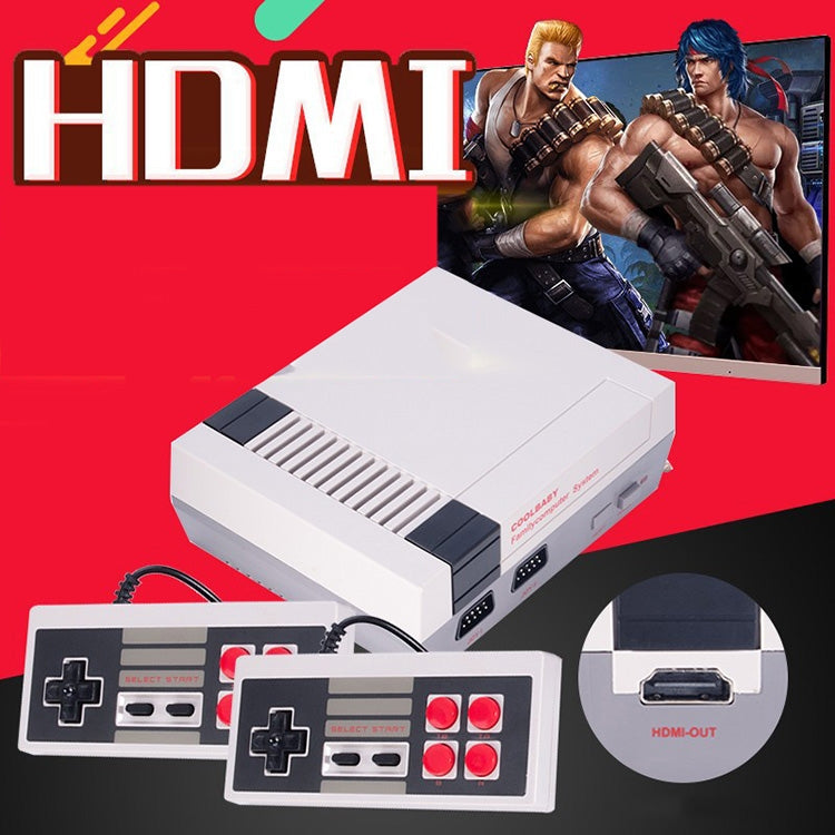Retro Classic TV Mini HDMI HD Video Game Console, Built-in 600 Games by bashfashion