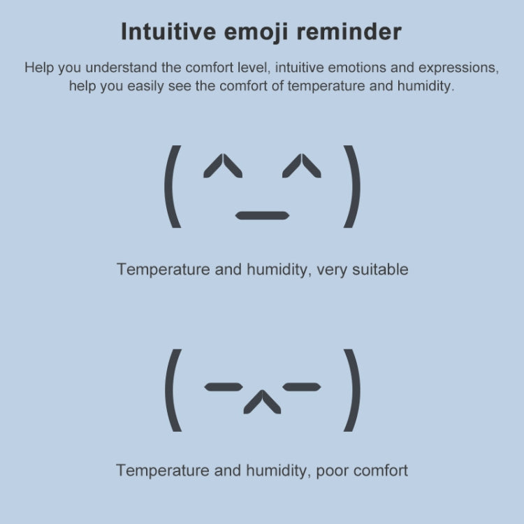 Original Xiaomi Youpin Miaomiaoce LCD Digital Hygrometer Indoor Thermometer Humidity Monitor by Xiaomi