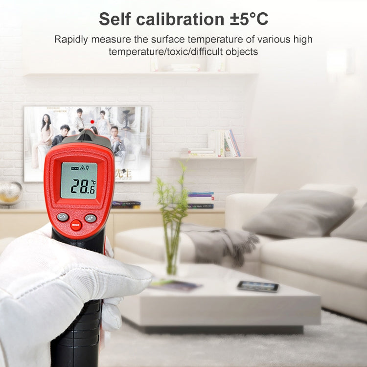 Wintact WT320 -50 Degree C~380 Degree C Handheld Portable Outdoor Non-contact Digital Infrared Thermometer by Wintact