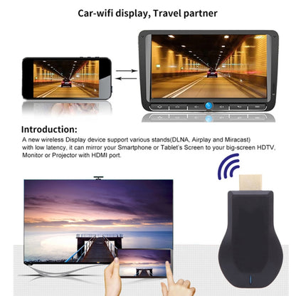 M4 Plus Wireless WiFi Display Dongle Receiver Airplay Miracast DLNA 1080P HDMI TV Stick for iPhone, Samsung, and other Android Smartphones by bashfashion
