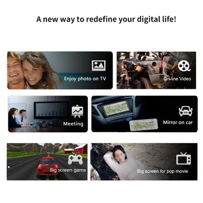 M9 Plus Wireless WiFi Display Dongle Receiver Airplay Miracast DLNA 1080P HDMI TV Stick by bashfashion