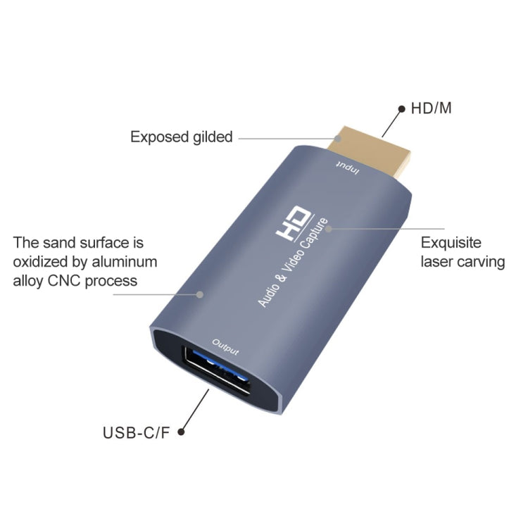 Z51 USB Female to HDMI Male Video Capture Card by bashfashion