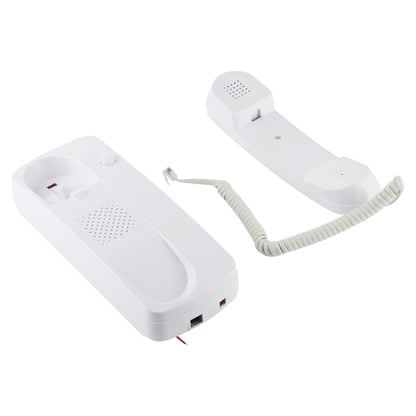 109DC Two-way High-definition Wired Intercom Doorphone (White) by bashfashion