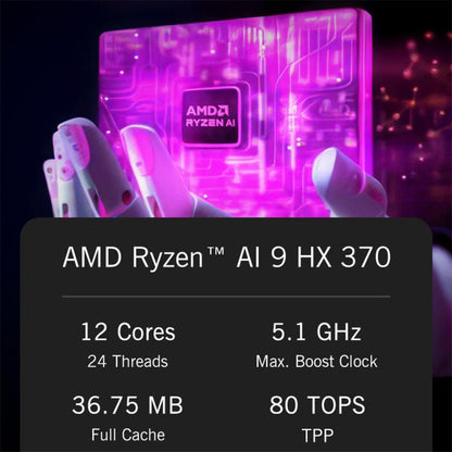 GPD WIN Max 2 2025 Handheld Gaming PC, 32GB+2TB, 10.1 inch Windows 11 Home AMD Ryzen AI 9 HX 370, US Plug by GPD