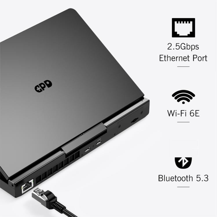 GPD Pocket 4 Handheld Gaming PC, 16GB+1TB, 8.8 inch Windows 11 Home AMD Ryzen 7 8840U, UK Plug by GPD