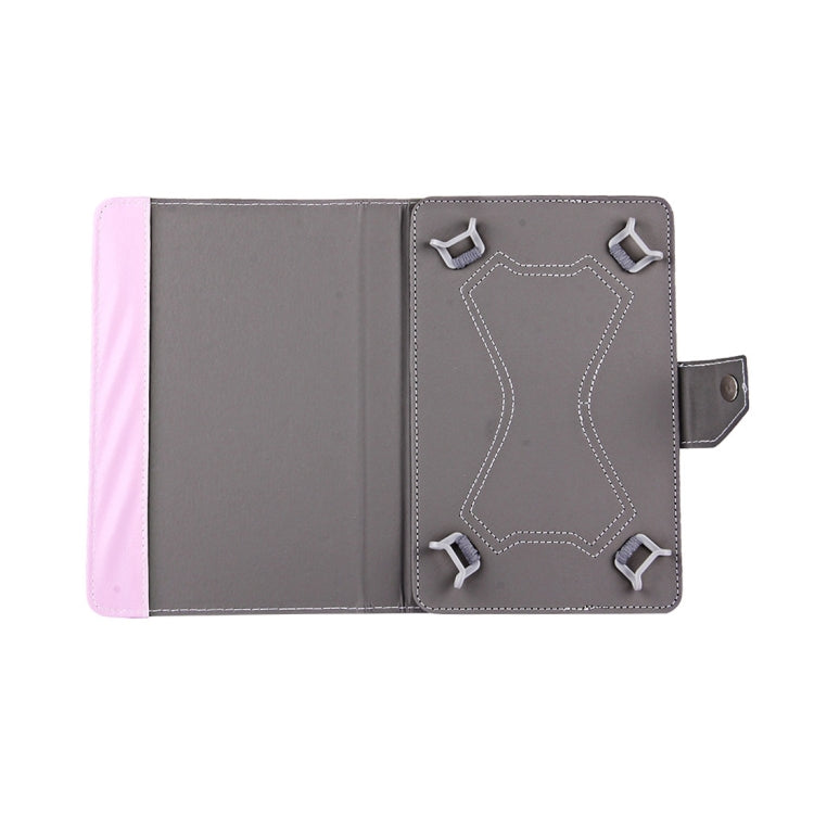 9 inch Tablets Leather Case Crazy Horse Texture Protective Case Shell with Holder for ONDA V891w, Ramos i9s Pro & Win8, Colorfly i898W & i898A(Pink) by bashfashion