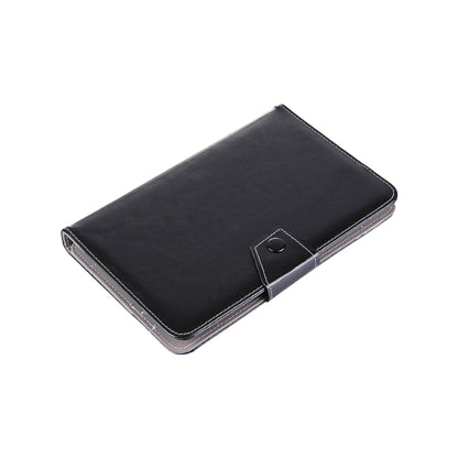 8 inch Tablets Leather Case Crazy Horse Texture Protective Case Shell with Holder for Galaxy Tab S2 8.0 T715 / T710, Cube U16GT, ONDA Vi30W, Teclast P86(Black) by bashfashion