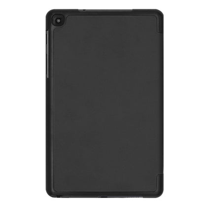 Custer Texture Horizontal Flip Leather Case for Galaxy Tab A 8.0 (2019) P205 / P200, with Three-folding Holder (Black) by bashfashion