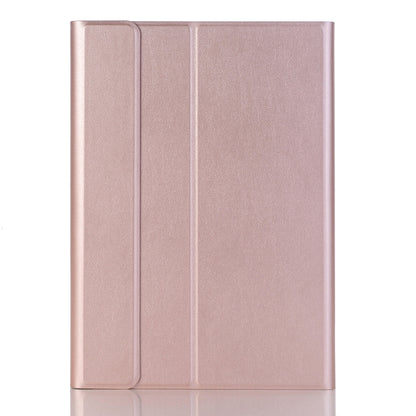 Detachable Bluetooth Keyboard Ultrathin Horizontal Flip Leather Tablet Case for Huawei MediaPad M5 / M5 Pro 10.8 inch, with Holder(Rose Gold) by bashfashion