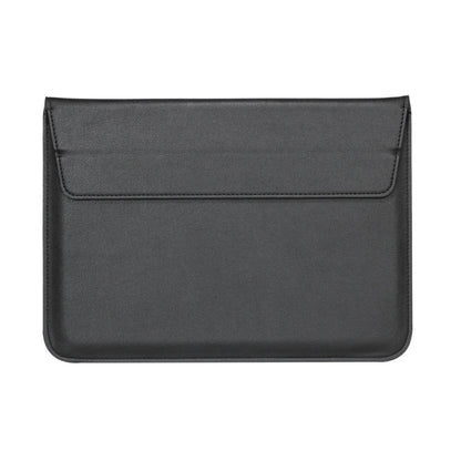 Universal Envelope Style PU Leather Case with Holder for Ultrathin Notebook Tablet PC 15.4 inch, Size: 39x28x1.5cm(Black) by bashfashion
