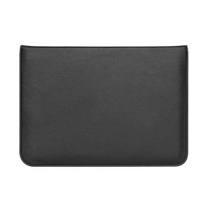 Universal Envelope Style PU Leather Case with Holder for Ultrathin Notebook Tablet PC 15.4 inch, Size: 39x28x1.5cm(Black) by bashfashion