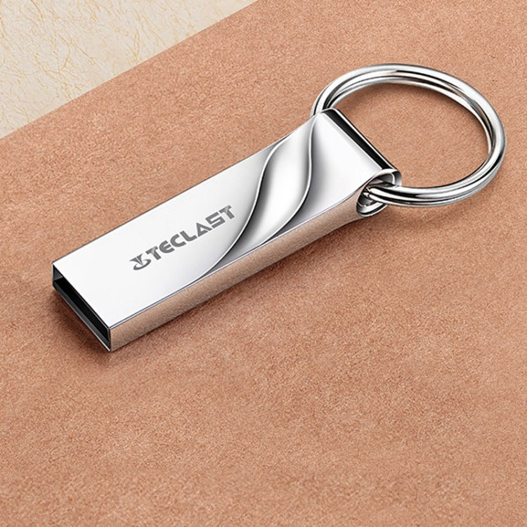 TECLAST 64GB USB 2.0 Fashion and Portable Metal USB Flash Drive with Hanging Ring by TECLAST