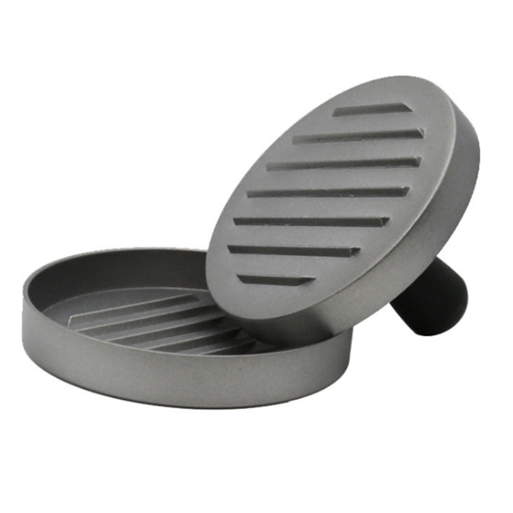 Household Food Grade Aluminum Alloy Kitchen Non-stick Coating Pressure Meat Patty Cake Hamburger Mold with 40 PCS Sided Silicone Papers by bashfashion