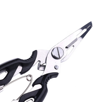 HENGJIA QT014 Multifunctional Stainless Steel Jaw Fishing Pliers Scissors Hook Removal Tool Line Cutter Fishing Tackle by HENGJIA
