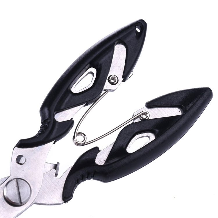 HENGJIA QT014 Multifunctional Stainless Steel Jaw Fishing Pliers Scissors Hook Removal Tool Line Cutter Fishing Tackle by HENGJIA